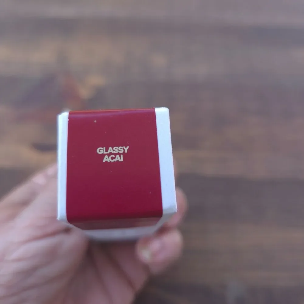 HAUS LABS Lady Gaga Color Fuse Glassy Blush Balm Glassy Acai 0.18 Oz NIB